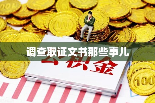 长汀调查取证文书那些事儿