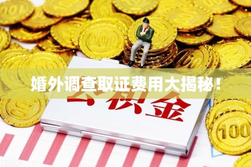 长汀婚外调查取证费用大揭秘！
