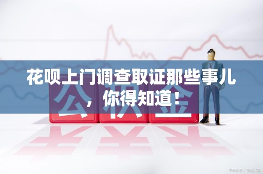 长汀花呗上门调查取证那些事儿,你得知道! 长汀花呗上门调查取证那些事儿,你得知道!